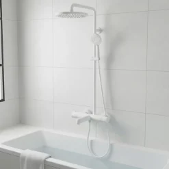 Essebagno Mitigeur bain-douche thermostatique blanc Luisa* Robinet De Baignoire