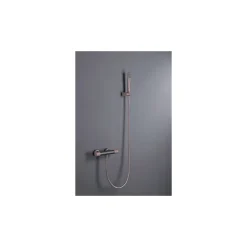 Imex Products Mitigeur baindouche thermostatique en laiton et zama finition or rose PVD* Colonne De Douche Encastrable