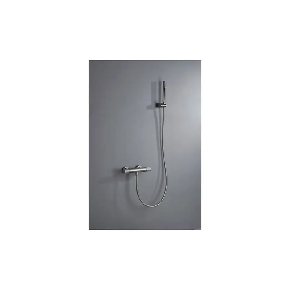 Imex Products Mitigeur baindouche thermostatique en laiton et zama finition or rose PVD* Colonne De Douche Encastrable