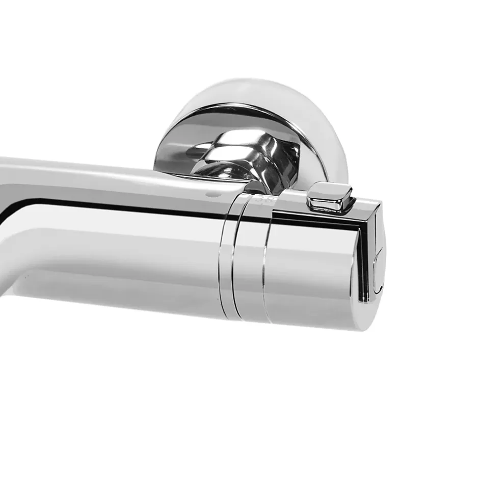 GoodHome Mitigeur bain/douche thermostatique, chrome, NF, Myra* Robinet De Douche