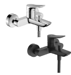 Hansgrohe Mitigeur bain-douche ZEBRIS mural - - 72575000* Robinet De Baignoire