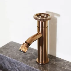 Essebagno Mitigeur bidet cuivre brossé Indus* Robinet De Bidet