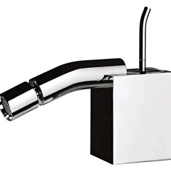 Sanindusa Mitigeur bidet design d'exception WCA livré avec vidage clic-clac chrome* Robinet De Bidet