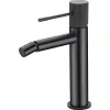 Imex Products Mitigeur bidet monocommande en laiton finition black gun metal avec cartouche ceramique