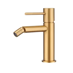 Imex Products Mitigeur bidet monocommande en laiton finition or brosse avec cartouche ceramique* Robinet De Bidet