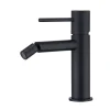 Imex Products Mitigeur bidet noir mat en laiton et zamac avec cartouche ceramique et flexibles* Robinet De Bidet