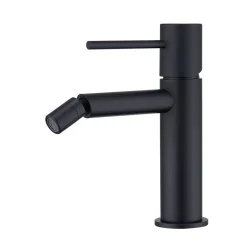 Imex Products Mitigeur bidet noir mat en laiton et zamac avec cartouche ceramique et flexibles* Robinet De Bidet