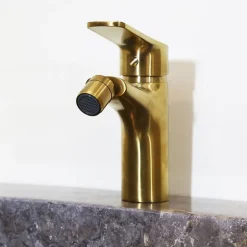 Essebagno Mitigeur bidet or brossé Full