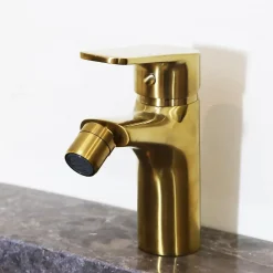 Essebagno Mitigeur bidet or brossé Full