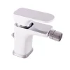 Rav Mitigeur bidet YUKON laiton blanc chromé avec siphon* Robinet De Bidet