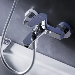 Am.Pm Europe Mitigeur de baignoire mécanique Robinet de baignoire, mitigeur salle de bain, Chromé, FTA10000 Hit AM.PM* Robinet De Baignoire