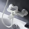Am.Pm Europe Mitigeur de baignoire mécanique Robinet de baignoire, mitigeur salle de bain Blanc taille M, FXA10033 X-Joy AM.PM* Robinet De Baignoire