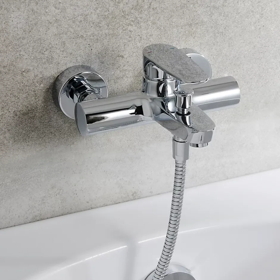 GoodHome Mitigeur de baignoire mécanique Cavally* Robinet De Baignoire