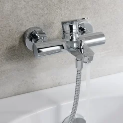 GoodHome Mitigeur de baignoire mécanique Cavally* Robinet De Baignoire