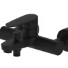 GoodHome Mitigeur de baignoire noir Cavally* Robinet De Baignoire