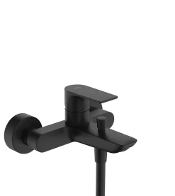 Mitigeur de baignoire Rebris E Noir mat
