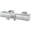 GoodHome Mitigeur de baignoire thermostatique chromé Teesta* Robinet De Baignoire