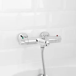 GoodHome Mitigeur de baignoire thermostatique Torba* Robinet De Baignoire