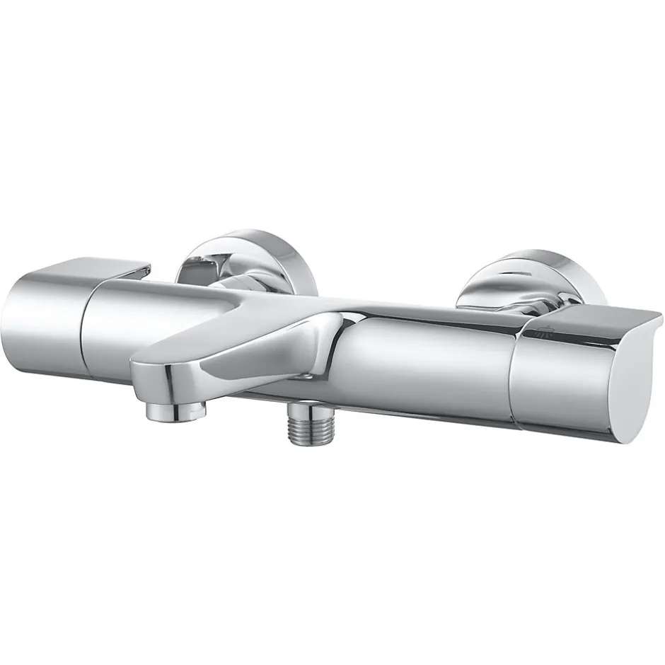 GoodHome Mitigeur de baignoire thermostatique Cavally