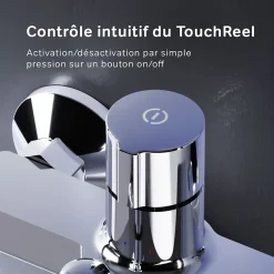 Am.Pm Europe Mitigeur de baignoire TouchReel, Robinet de baignoire, mitigeur salle de bain, Chromé, FXT10500 X-Joy AM.PM* Robinet De Baignoire