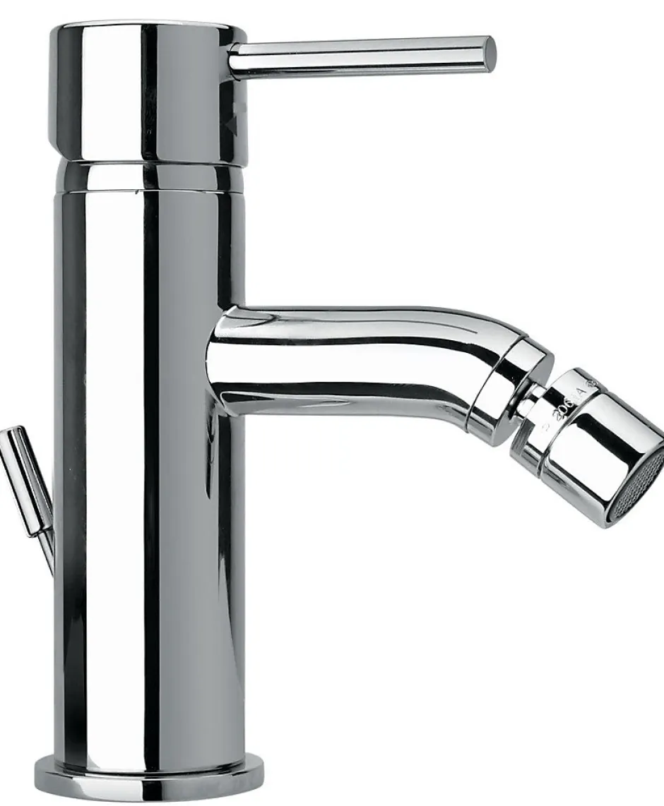 Kiamami Valentina Mitigeur De Bidet Chromé Avec Levier Mince En Laiton Chromé - Salice