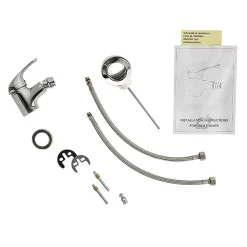 Kiamami Valentina Mitigeur De Bidet Monocommande Avec Bonde Et Mousseur Chromé - Enter