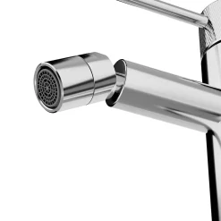 GoodHome Mitigeur de bidet monotrou avec mousseur orientable, chrome, Owens* Robinet De Bidet
