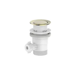 GoodHome Mitigeur de bidet monotrou avec mousseur orientable, doré, Owens* Robinet De Bidet
