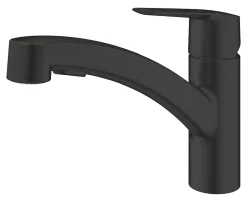 Grohe Mitigeur de cuisine avec douchette noir Start* Evier Et Robinet De Buanderie