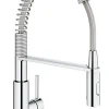 Grohe Mitigeur de cuisine avec douchette extractible chromé Get Pro