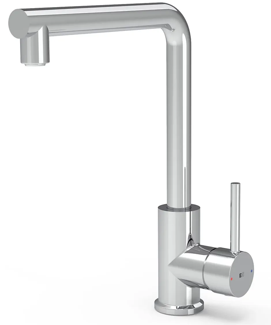 Essebagno Mitigeur de cuisine chromé Pure II* Evier Et Robinet De Buanderie