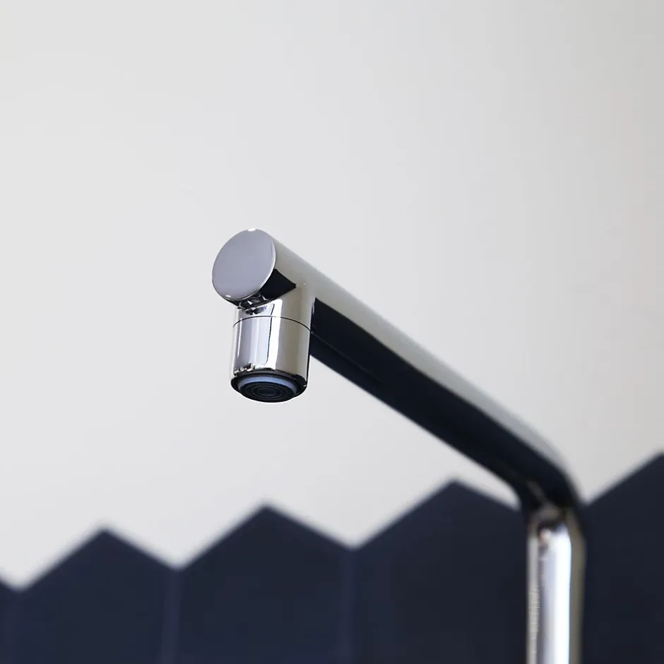 Essebagno Mitigeur de cuisine chromé Pure II* Evier Et Robinet De Buanderie