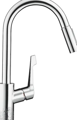 Hansgrohe Mitigeur de cuisine chromé avec douchette Cento XL* Evier Et Robinet De Buanderie