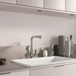Kramer Mitigeur de cuisine chrome Groupe Nook* Evier Et Robinet De Buanderie