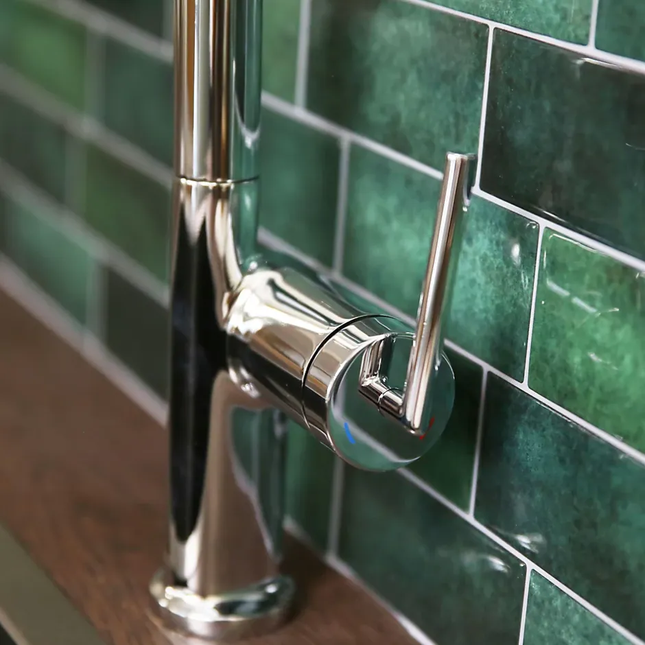 Essebagno Mitigeur de cuisine chromé Iconic* Evier Et Robinet De Buanderie