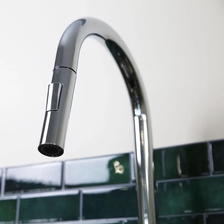 Essebagno Mitigeur de cuisine chromé Iconic* Evier Et Robinet De Buanderie