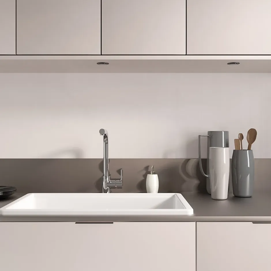 Kramer Mitigeur de cuisine chromé avec douchette Groupe Nook* Evier Et Robinet De Buanderie