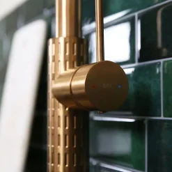 Essebagno Mitigeur de cuisine cuivré avec douchette Architek* Evier Et Robinet De Buanderie
