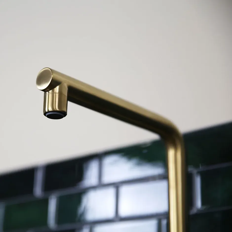Essebagno Mitigeur de cuisine doré Pure II