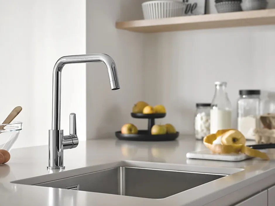Grohe Mitigeur de cuisine Start Bec U chromé
