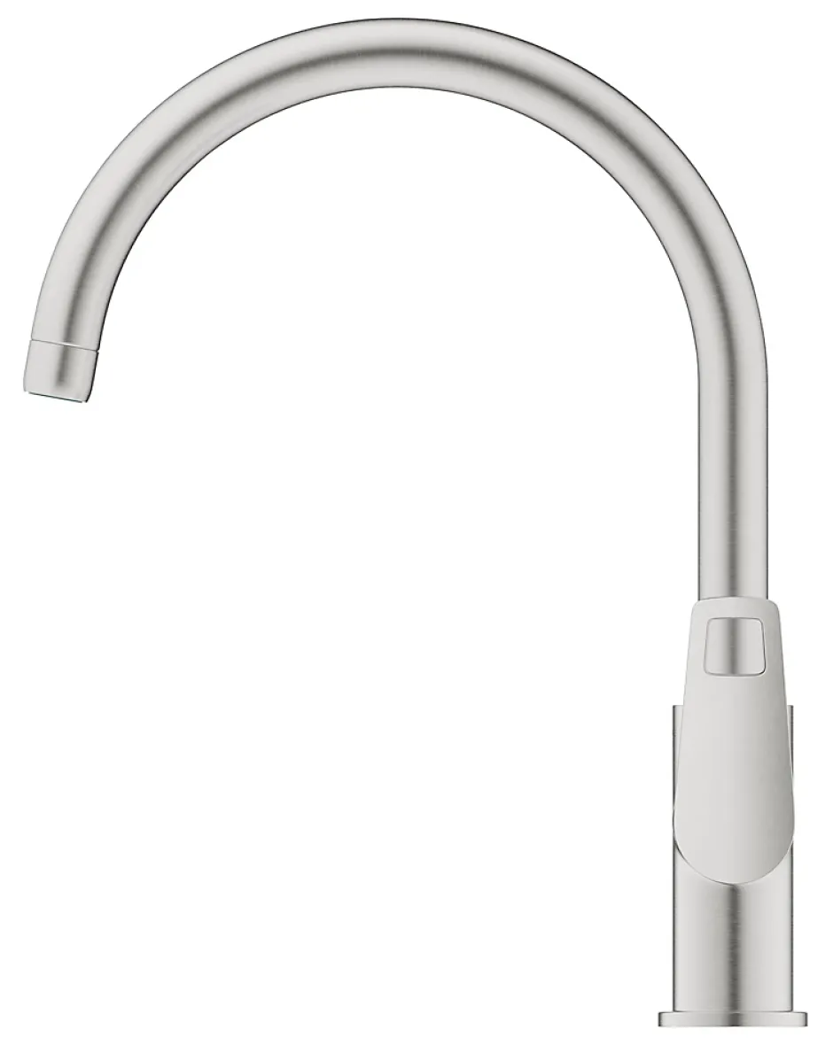 Grohe Mitigeur de cuisine Quickfix Cumbria inox brossé