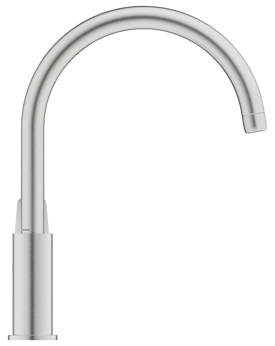 Grohe Mitigeur de cuisine Quickfix Cumbria inox brossé