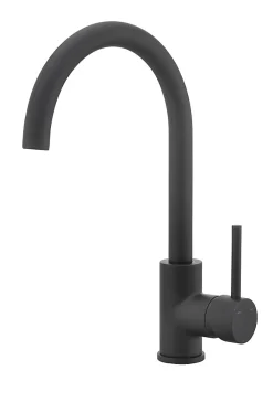 Cooke & Lewis Mitigeur de cuisine haut en laiton noir H.33,5 cm, Katiki* Evier Et Robinet De Buanderie
