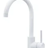 Cooke & Lewis Mitigeur de cuisine Katiki en laiton couleur blanc H.33,5 cm* Evier Et Robinet De Buanderie
