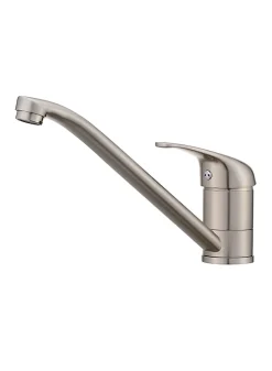 Cooke & Lewis Mitigeur de cuisine nickel brossé Huka* Evier Et Robinet De Buanderie