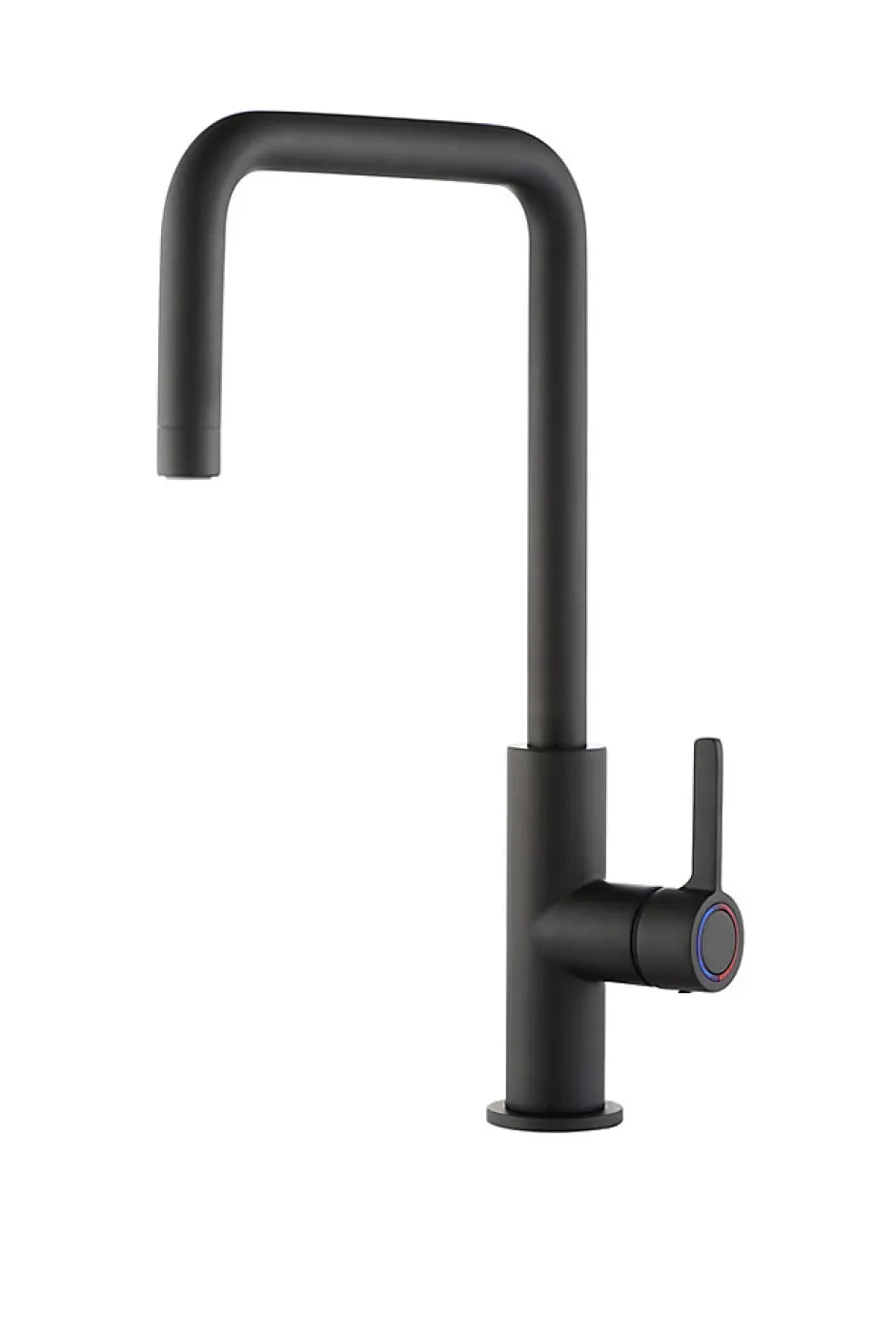 GoodHome Mitigeur de cuisine noir mat Kamut* Evier Et Robinet De Buanderie