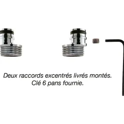Delabie Mitigeur de douche - entraxes 60 à 80 mm -