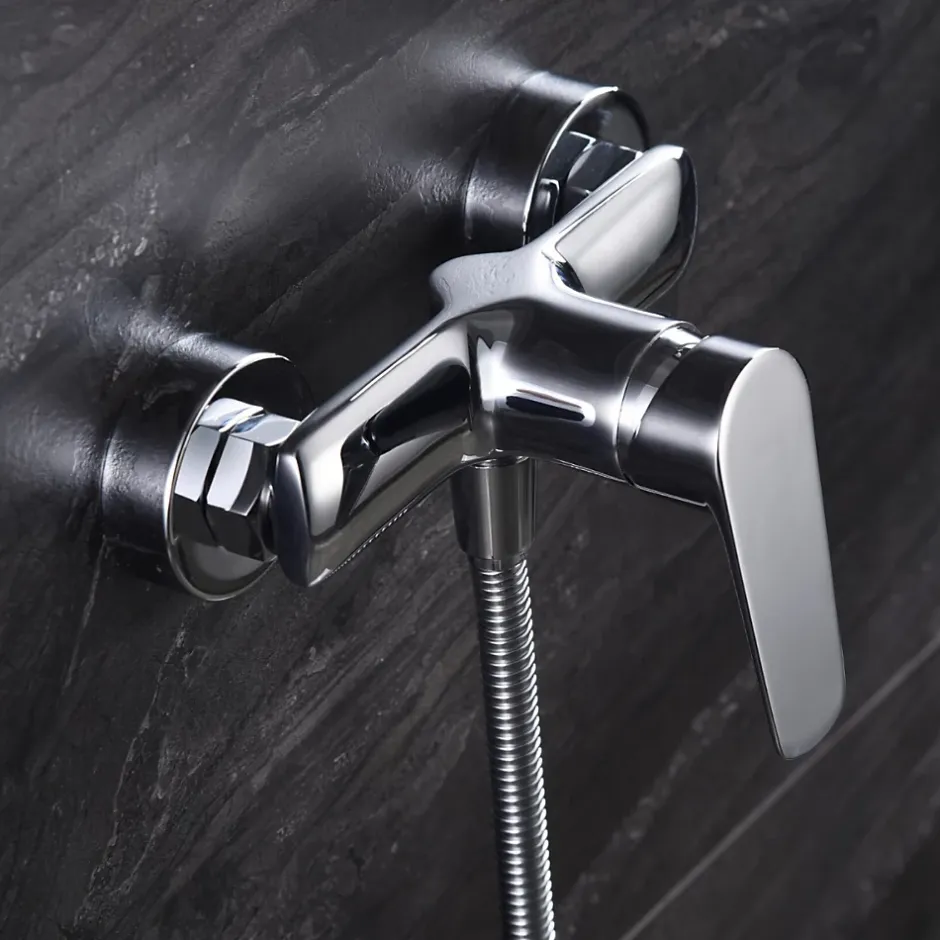 Imex Mitigeur de Douche anti-calcaire Chrome BELGICA BDZ044-5* Colonne De Douche Mécanique