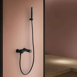 Imex Products Mitigeur de Douche anti-calcaire Noir Mat IMEX OLIMPO BDC033-5NG