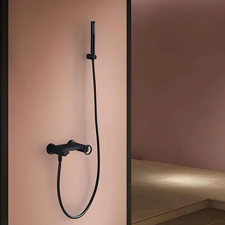 Imex Products Mitigeur de Douche anti-calcaire Noir Mat IMEX OLIMPO BDC033-5NG